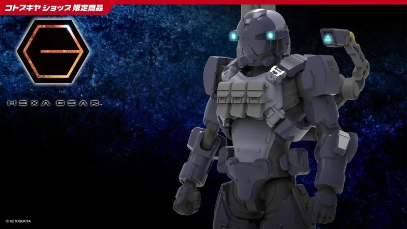 【現貨】壽屋 組裝模型 1/24 六角機牙 牙機將 士兵A1 Ver.2.0 E2暗箱