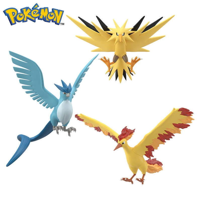 【現貨】盒玩 精靈寶可夢 神奇寶貝 關都地方 急凍鳥＆雷鳥＆火鳥 套組