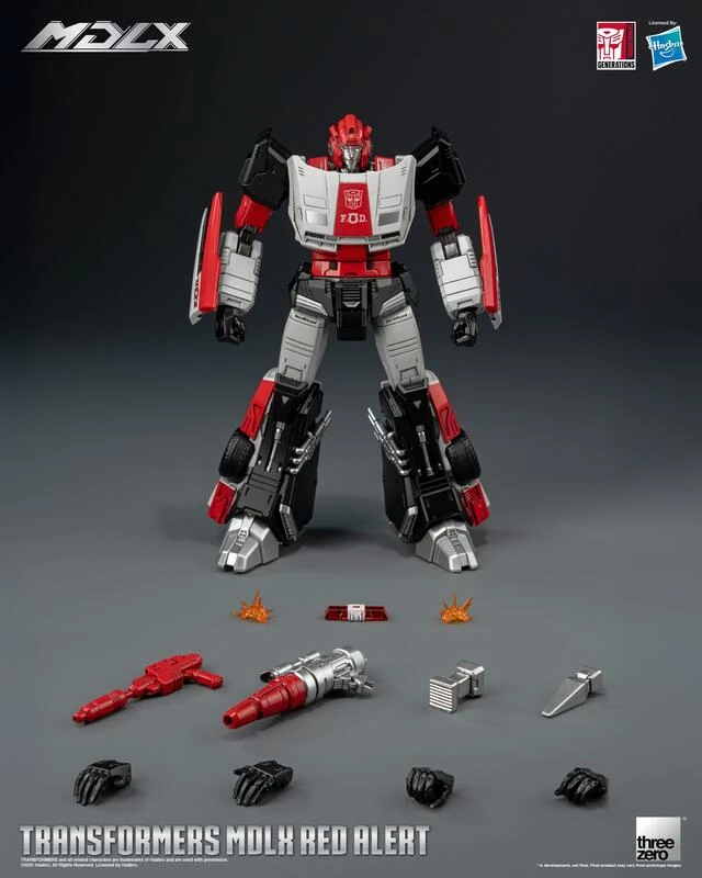 【高雄冠軍】現貨 threezero MDLX 變形金剛 紅色警報 可動 完成品