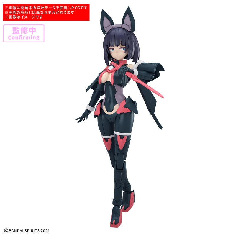 【現貨】萬代 組裝模型 30MS 組裝少女輕作戰 SIS-K00 蜜可露露 顏色B