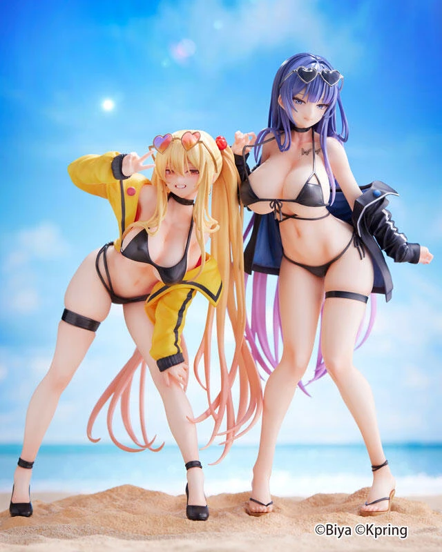 【現貨】不挑盒 Gentlemen サユリ&ユナ 小百合&優娜 專用底座 PVC 完成品