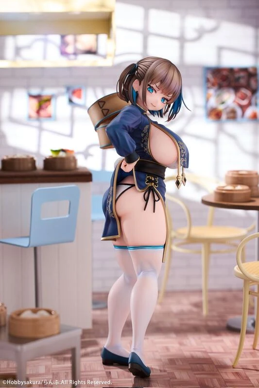 【現貨】Hobby sakura 一般版 包子娘 紬 原畫 らんふ 1/7 PVC 完成品