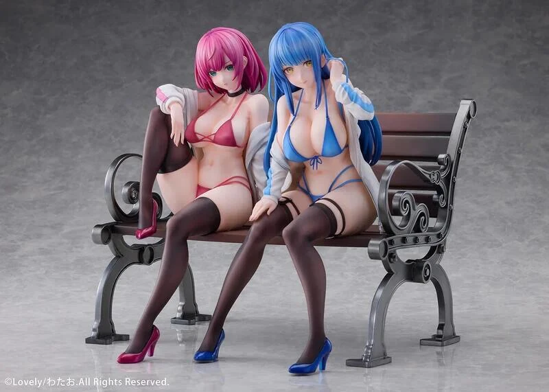 【現貨】不挑盒 Lovely 瑪麗&愛麗 マリ＆エリ 雙人組 畫師わたお 附特典 1/4 完成品🚪