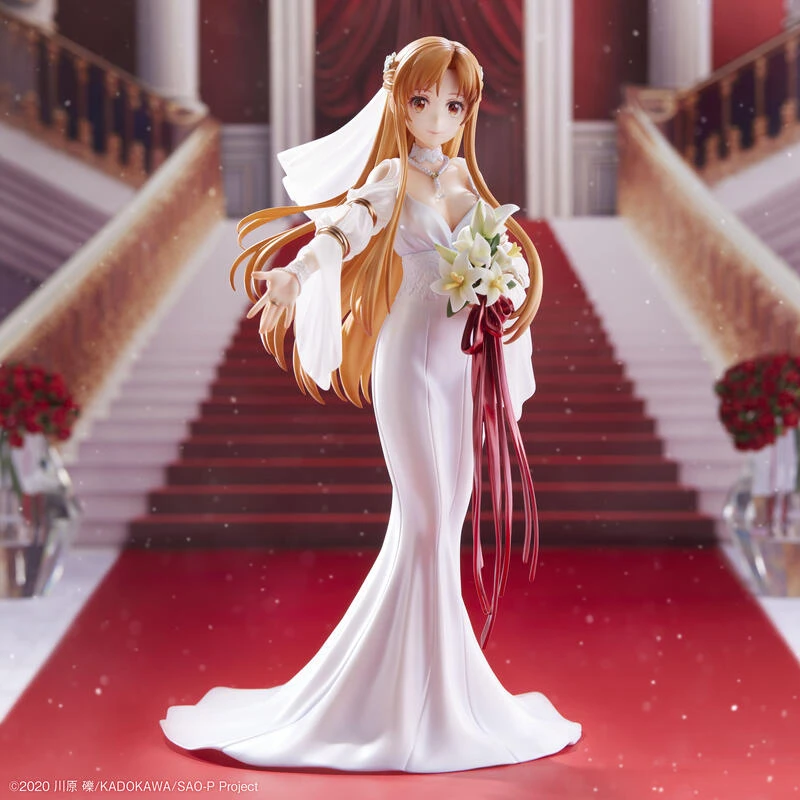 【現貨】Design COCO 刀劍神域 亞絲娜 婚紗 結婚禮服 1/7 PVC 完成品