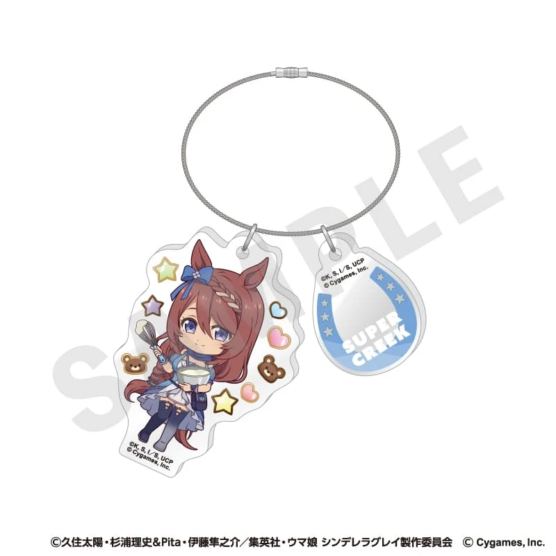 【現貨】coly 賽馬娘 灰髮灰姑娘 Love it!系列 線圈型壓克力吊飾 超級小溪