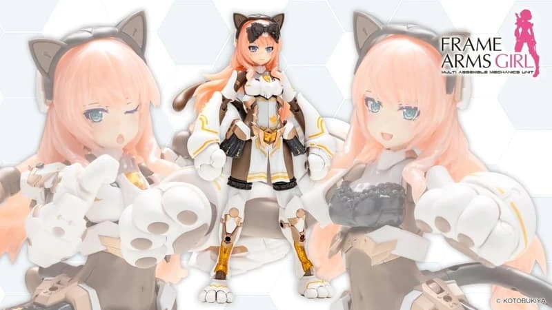 【現貨】壽屋 組裝模型 一般版 FAG 機甲少女 突伽I 貓貓裝甲 三花貓