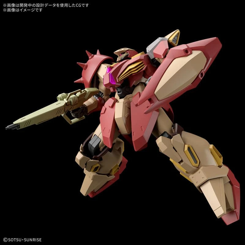 【現貨】特價 萬代 組裝模型 HG 1/144 閃光的哈薩威 梅薩M01型 (高曼機)