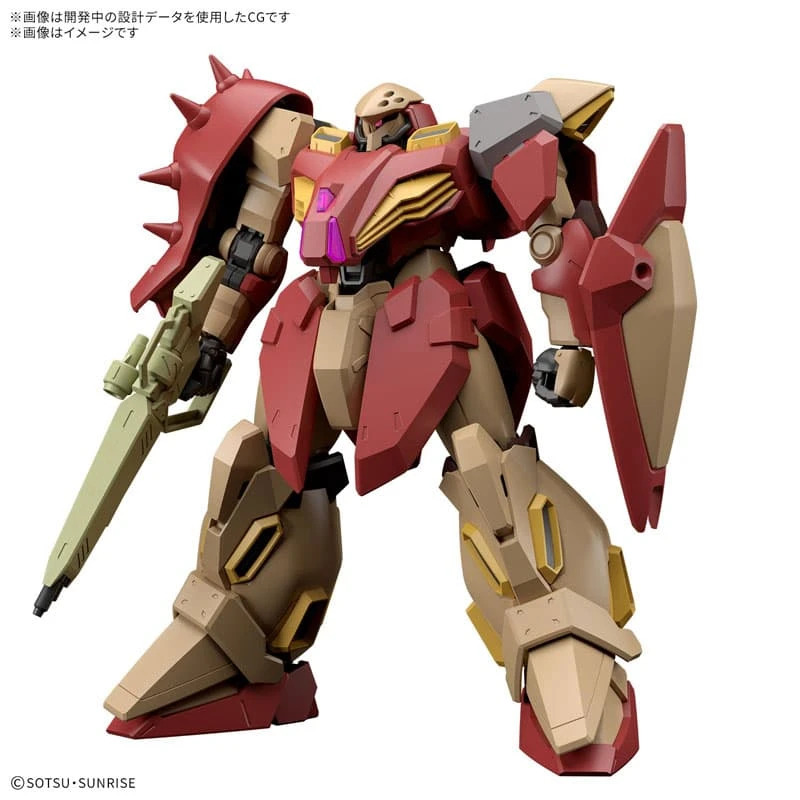 【現貨】特價 萬代 組裝模型 HG 1/144 閃光的哈薩威 梅薩M01型 (高曼機)