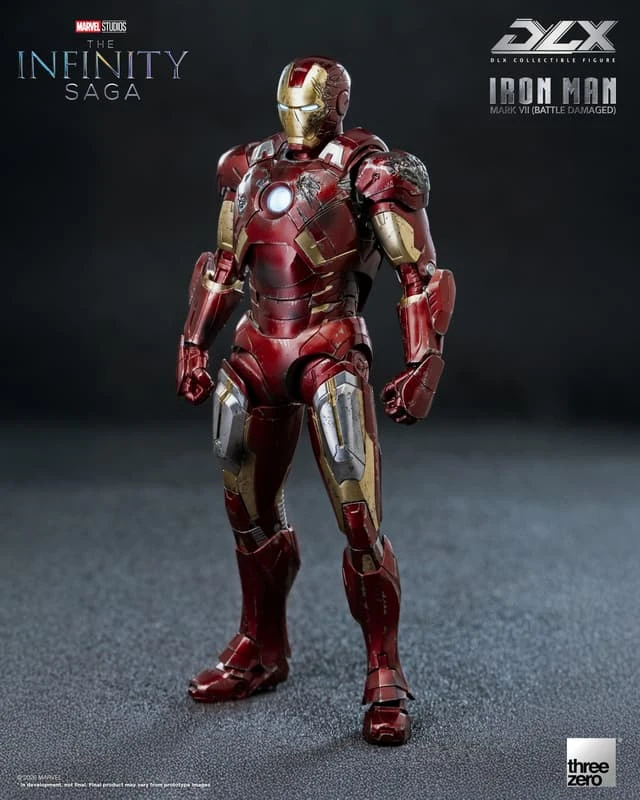 第四季預購 Threezero DLX 漫威 無限傳奇 鋼鐵人 Mark 7 戰損版★