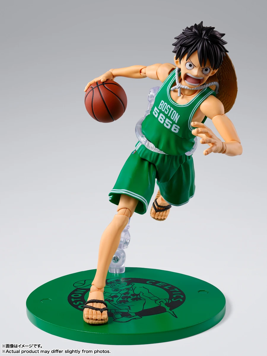 27年2月預購 日魂限定 S.H.F SHF 海賊王 航海王 × NBA 魯夫 CELTICS 塞爾提克★