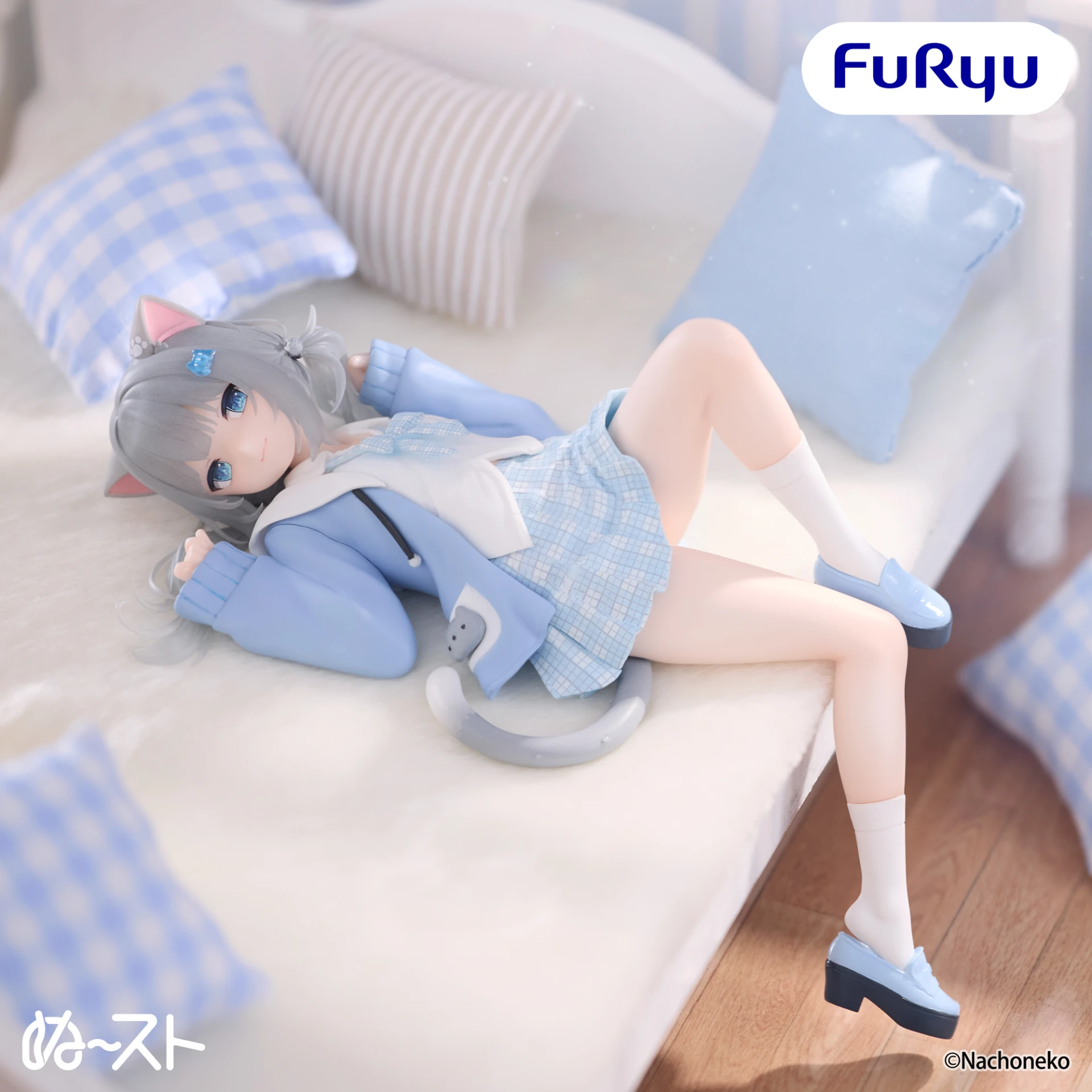 10月預購 Furyu 景品 Vtuber Nachoneko 甘城なつき 泡麵蓋★