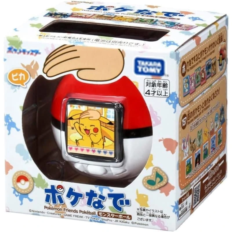 【現貨】 TAKARA TOMY 寶可夢 好朋友照顧摸摸電子機 寶可夢球🚪