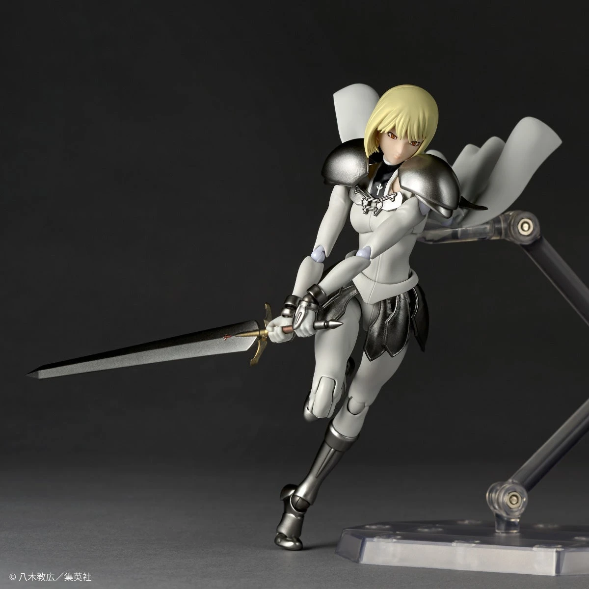 11月預購 海洋堂 輪轉科技 大劍 獵魔戰記 CLAYMORE 克蕾雅 一般版★