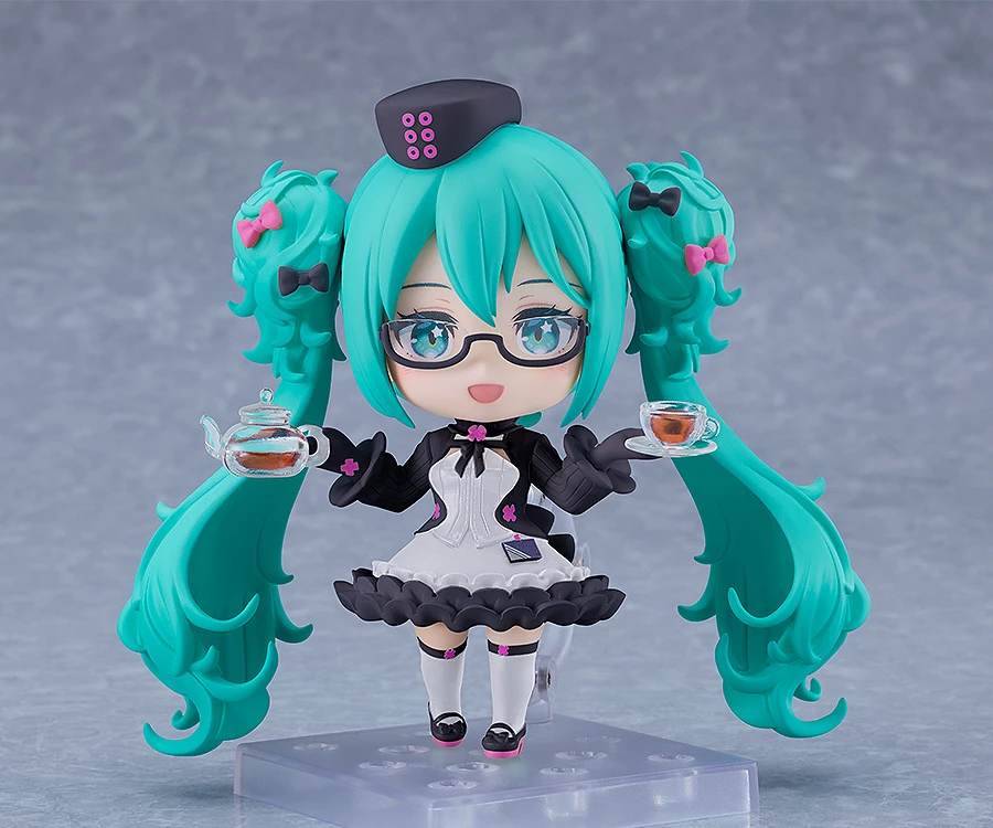 9月預購 GSC Q版 黏土人 初音未來 眼鏡×咖啡廳Ver.★