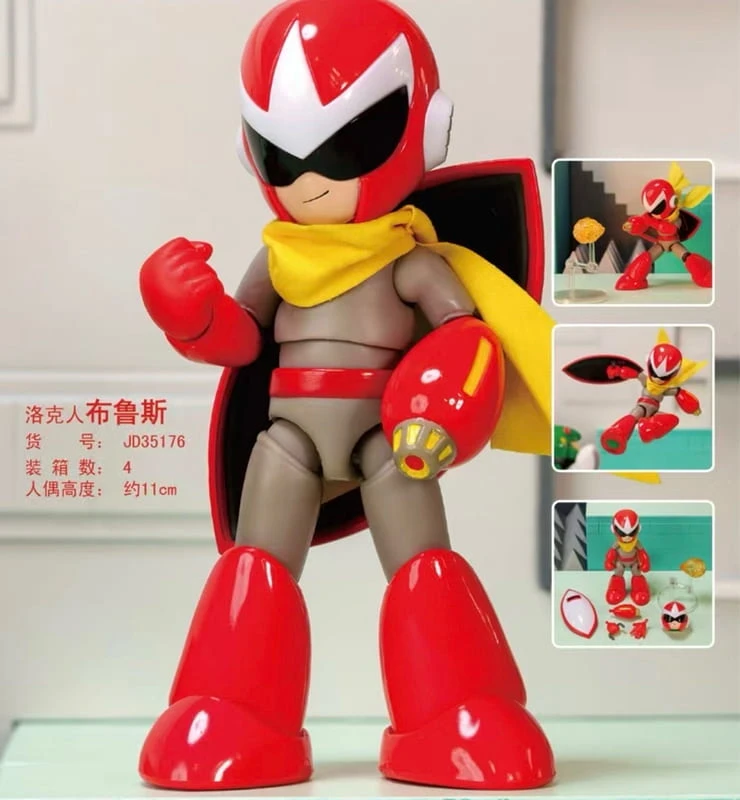 第四季預購 Jada Toys 4.5吋 洛克人系列 Wave 4 布魯斯★