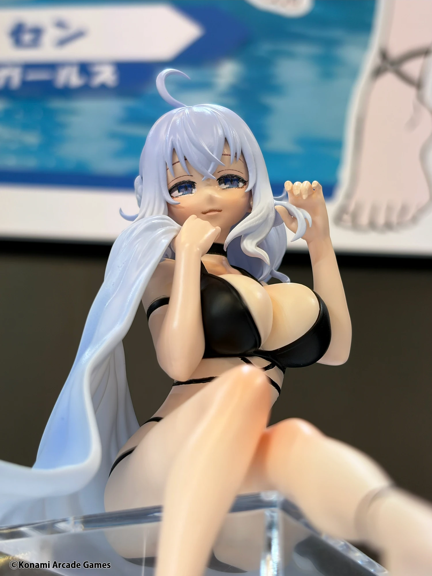 10月預購 KONAMI 景品 麻雀 Fight Girl 泳池邊女孩 立直・千★