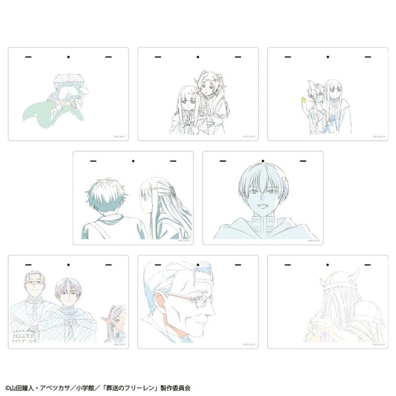 【現貨】 TOHO限定 盒玩 葬送的芙莉蓮 動畫原畫壓克力卡片集 中盒8入