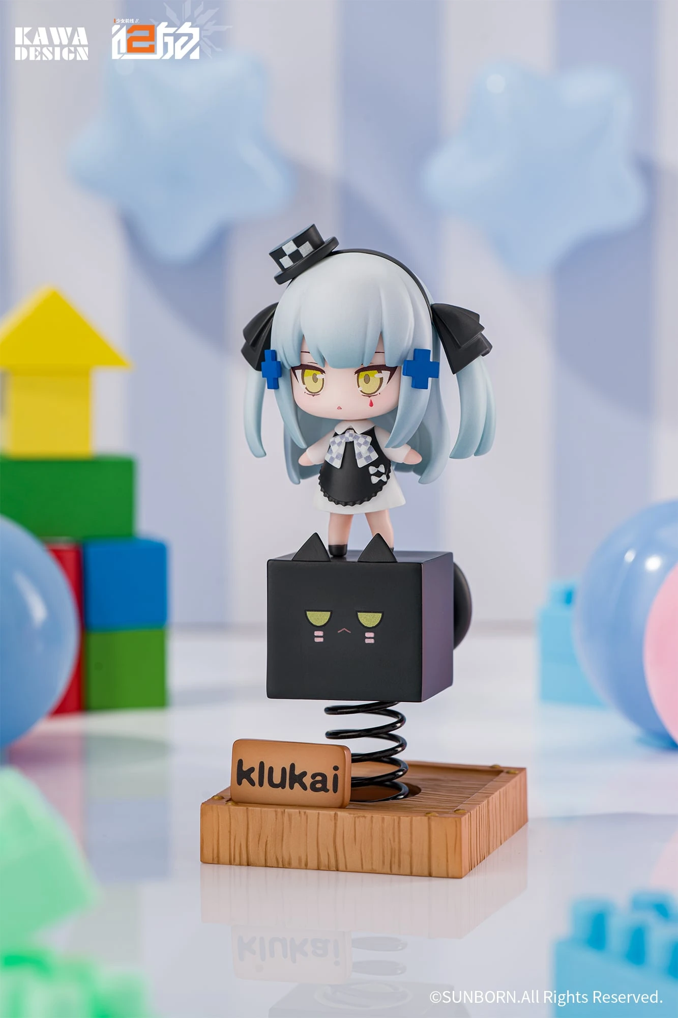 12月預購 KAWA DESIGN 少女前線2 追放 可露凱 HK416 黑貓搖搖樂