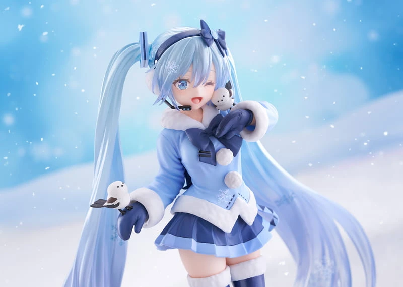 10月預購 TAITO 景品 AMP+ 雪初音 雪未來 ALL STARS 2012版★