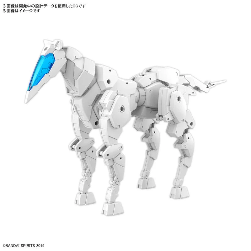 【現貨】 萬代 組裝模型 30MM 1/144 擴充武裝機具 (馬型機體Ver.)[白色]