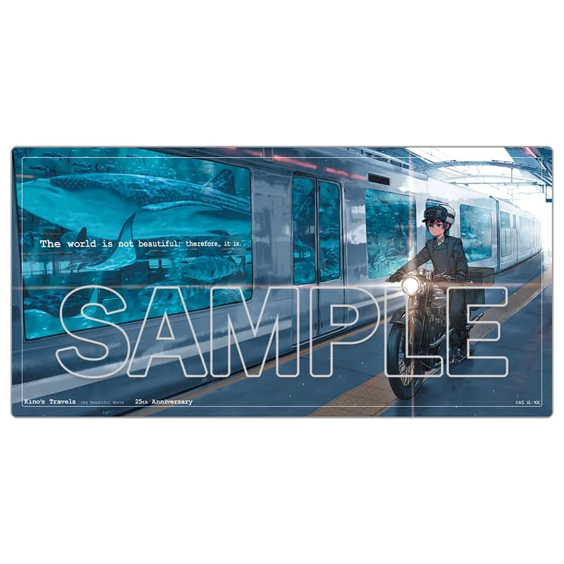 【現貨】 角川 奇諾之旅 25週年紀念 軟膠桌墊 電腦桌墊 C款 車站