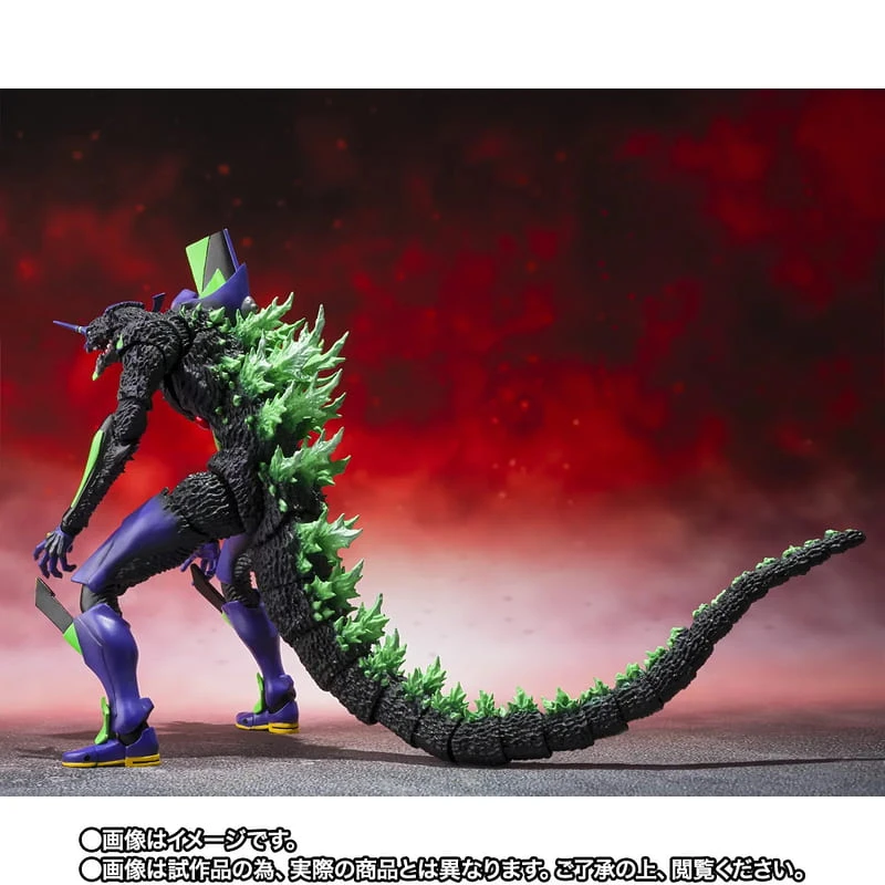 12月預購 萬代 SHM 哥吉拉對福音戰士 EVANGELION初號機 G覺醒形態