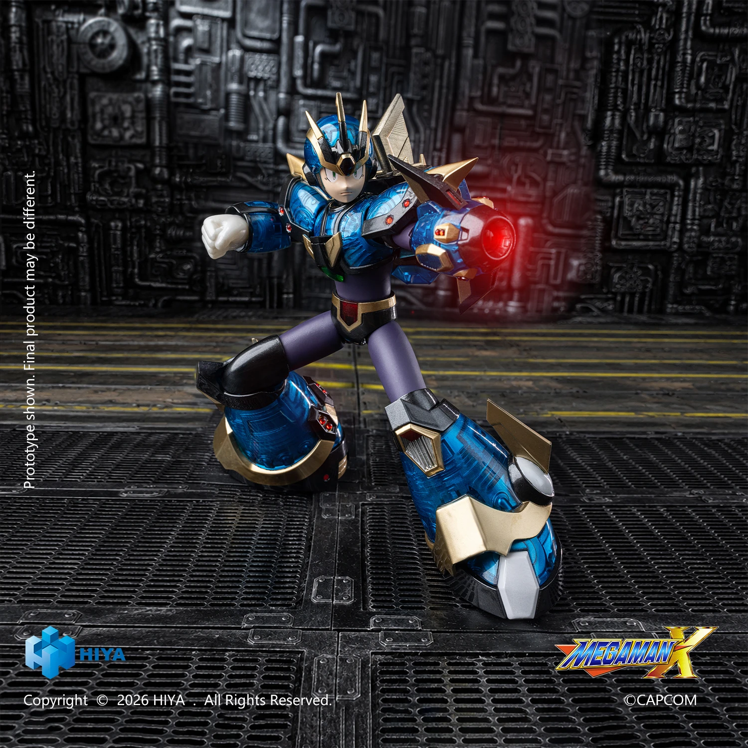 【免運費】27年第三季預購 HIYA 海雅 E.B.S. 洛克人X 艾克斯 究極裝甲Ver 可動完成品