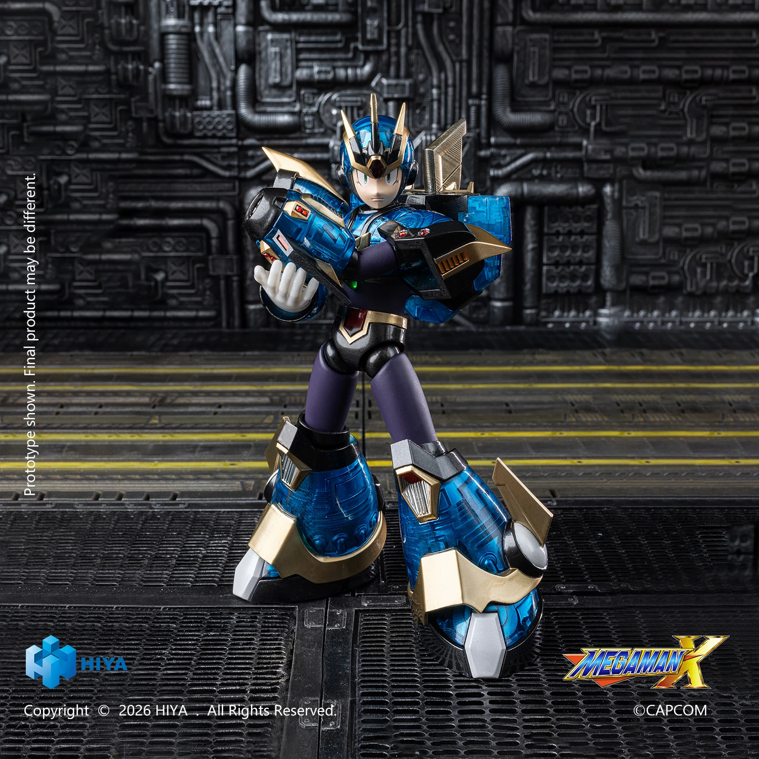【免運費】27年第三季預購 HIYA 海雅 E.B.S. 洛克人X 艾克斯 究極裝甲Ver 可動完成品
