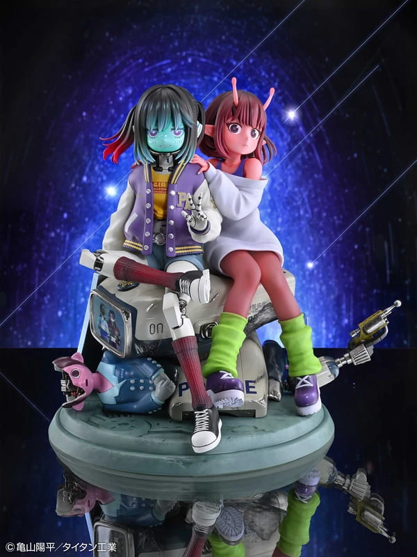 MEDICOS 銀河特急 Milky☆Subway 千春&真希奈 PVC 完成品