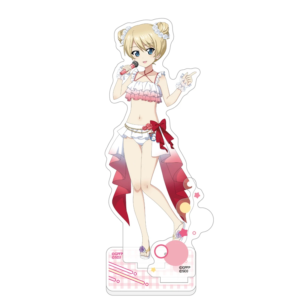 10月預購 窗簾魂 『少女與戰車 戰車道大作戰!』泳裝 角色壓克力立牌 大吉嶺 泳裝 ⚫★