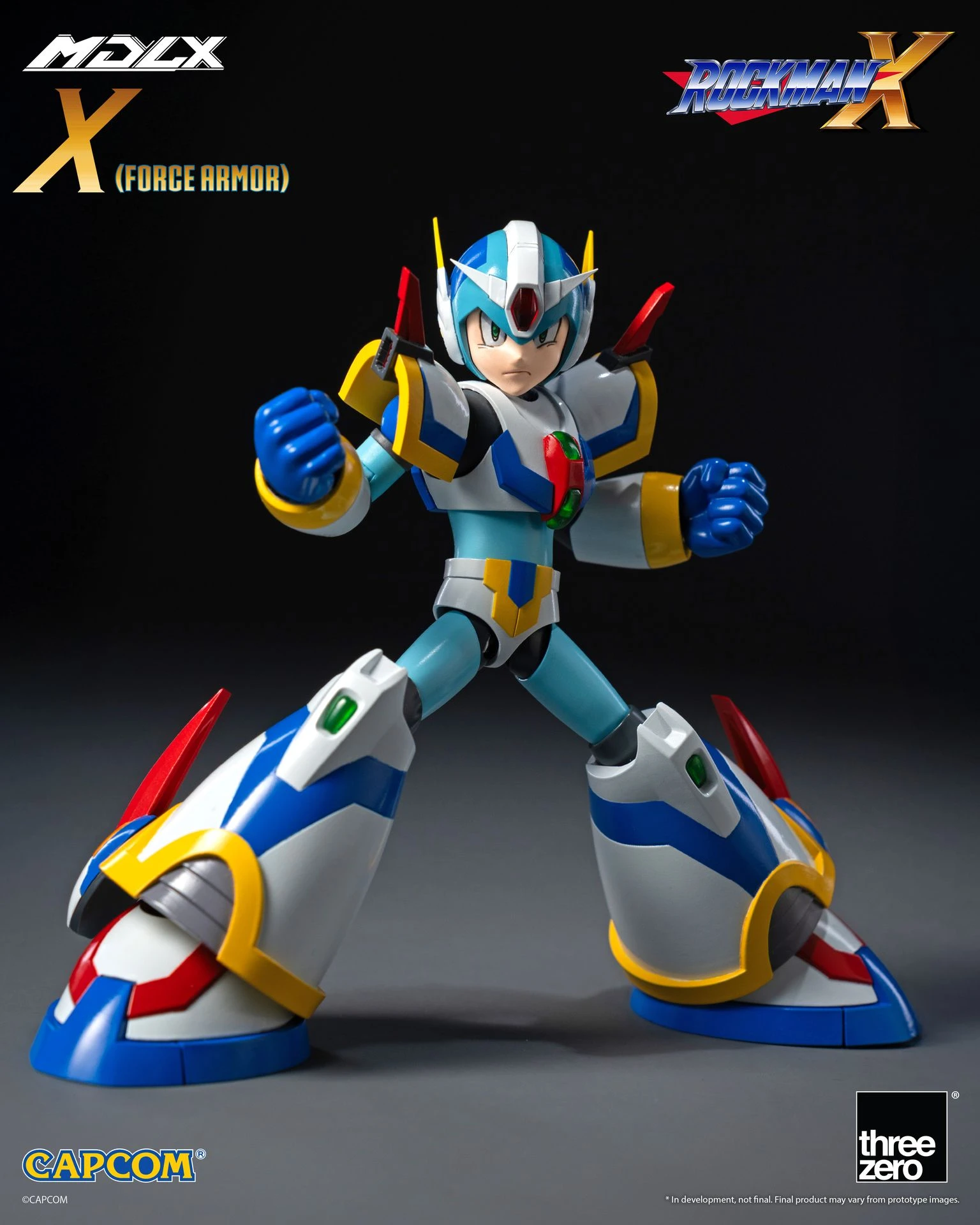 27年第三季預購 Threezero 洛克人X MDLX 艾克斯（武力裝甲） 一般版