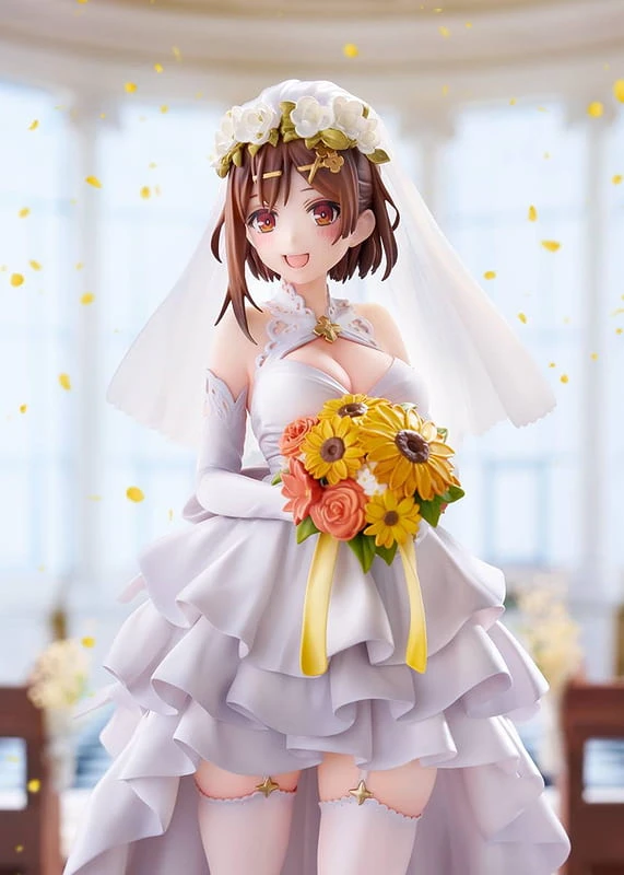 27年4月預購 QuesQ 萊莎的鍊金工房 萊莎琳 斯托特 婚紗禮服Ver 1/7