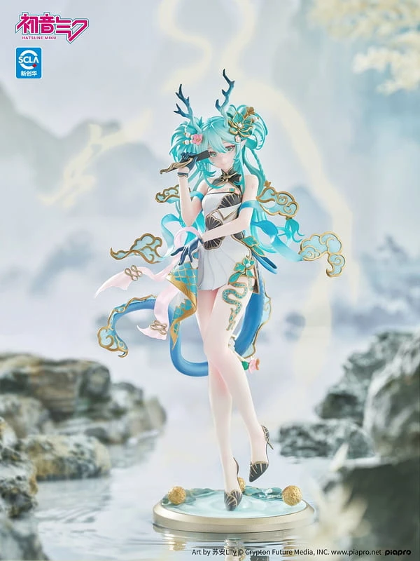27年9月預購 海洋堂 初音未來 青龍Ver 1/7