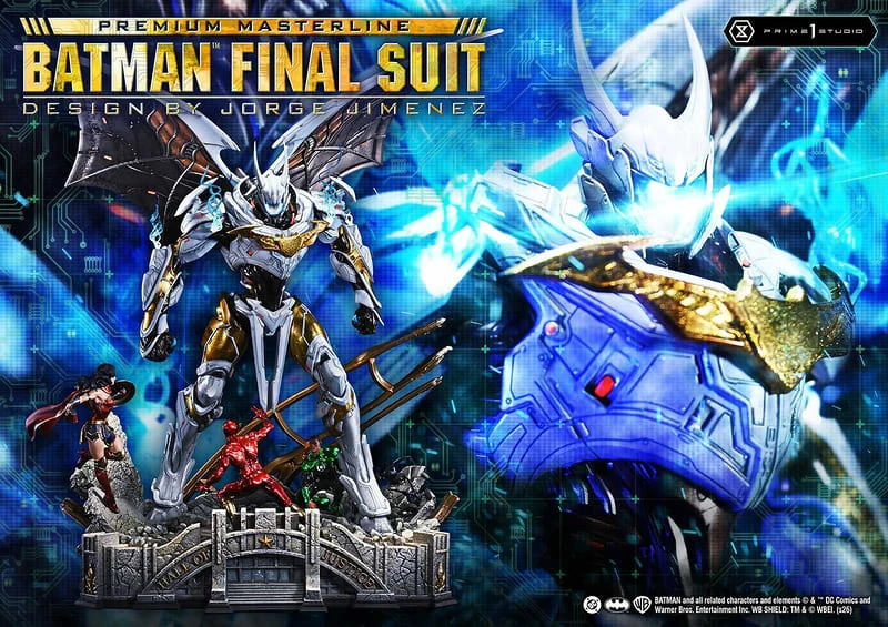 【免運費】28年第二季預購 Prime 1 正義聯盟漫畫 蝙蝠俠 最終裝甲 設計師款 特典版【訂金商品】