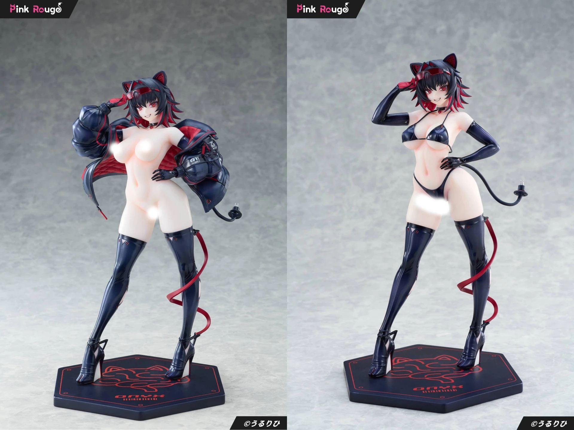 27年6月預購 Pink Rouge うるりひ 原畫 賽博萌寵 奧尼基斯 1/6 DX套裝版可雙擺