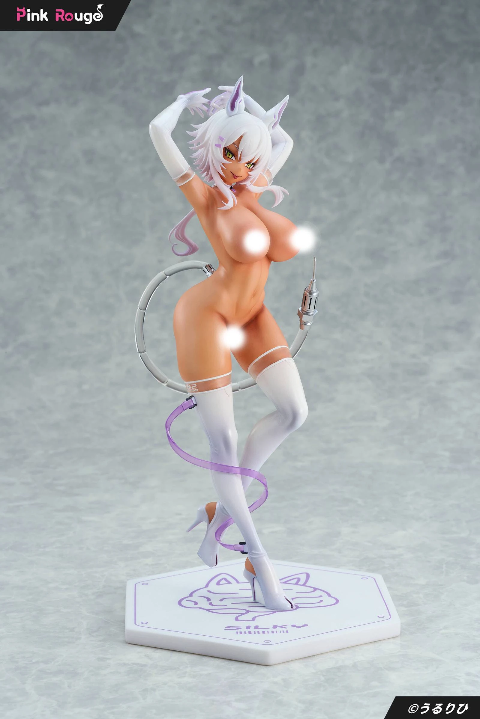 27年6月預購 Pink Rouge うるりひ 原畫 賽博萌寵 希爾琪 1/6 DX套裝版可雙擺