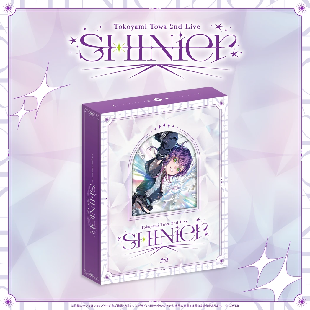 12月預購 Hololive 常闇永遠 常闇トワ 2nd Live「SHINier」Blu-ray 演唱會 藍光BD 附特典 Towa ⚫