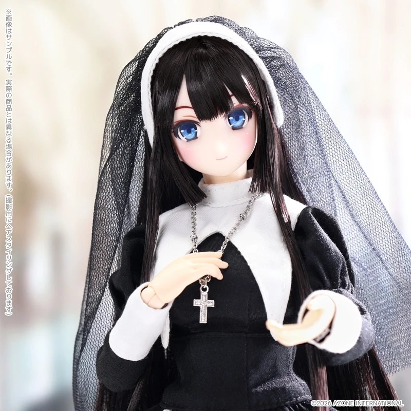AZONE 『少女的祈禱』 ゆい 修女風服裝 1/6比例可動人偶娃娃