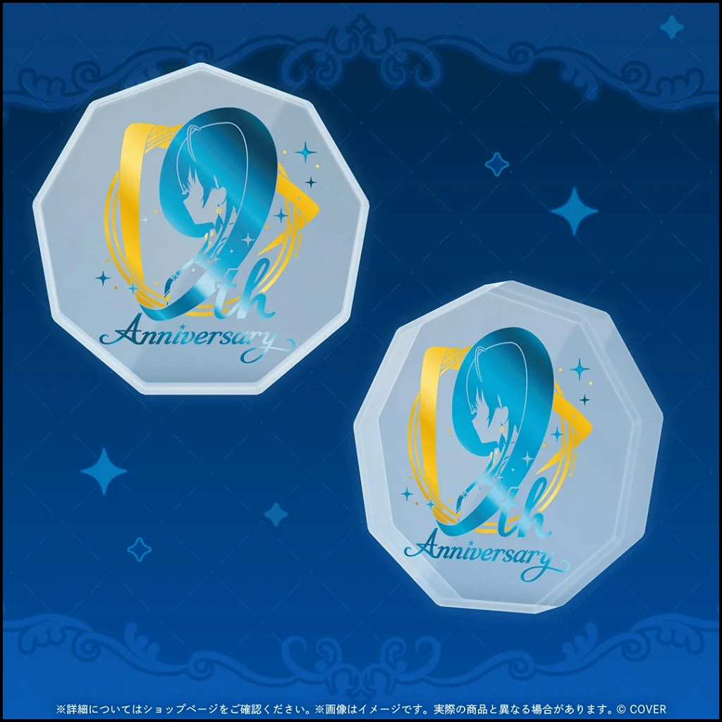 2月預購 Hololive Production 9週年紀念 9週年壓克力擺飾 ⚫