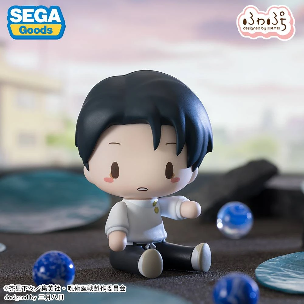 27年5月預購 SEGA 咒術迴戰 死滅迴游 乙骨憂太 表情替換掌心坐姿玩偶