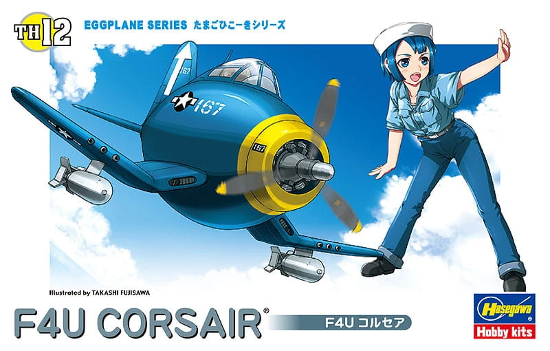 26年12月預購 長谷川 組裝模型 TH12 蛋機 F4U CORSAIR