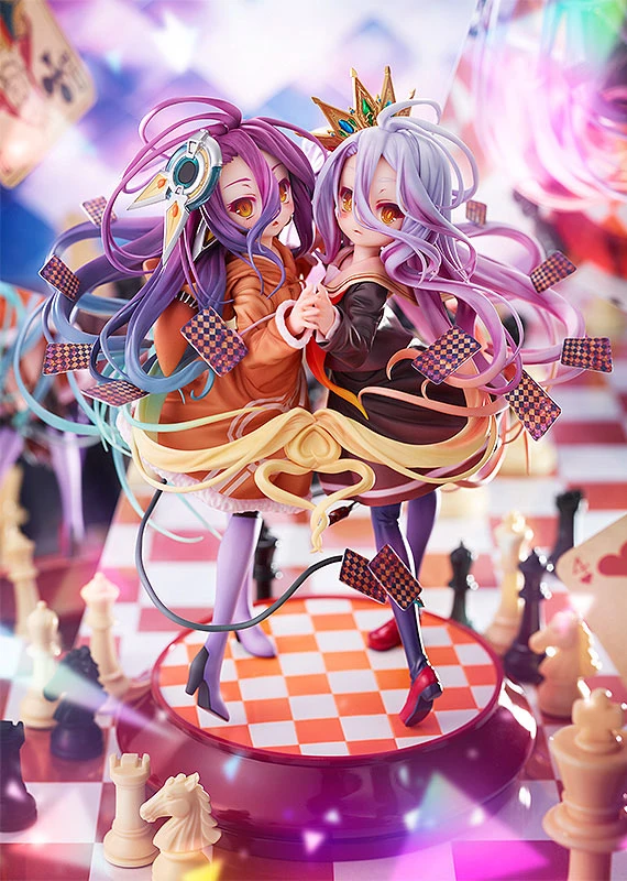 【官網限定特價活動】不可合併 GSC Phat! NO GAME NO LIFE 遊戲人生ZERO 白＆休比 1/7
