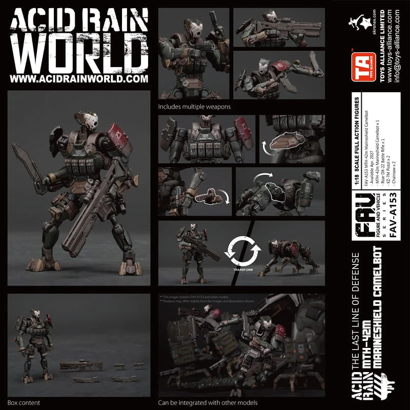 27年4月預購 TOYS ALLIANCE 酸雨戰爭 FAV-A153 海盾駱駝人