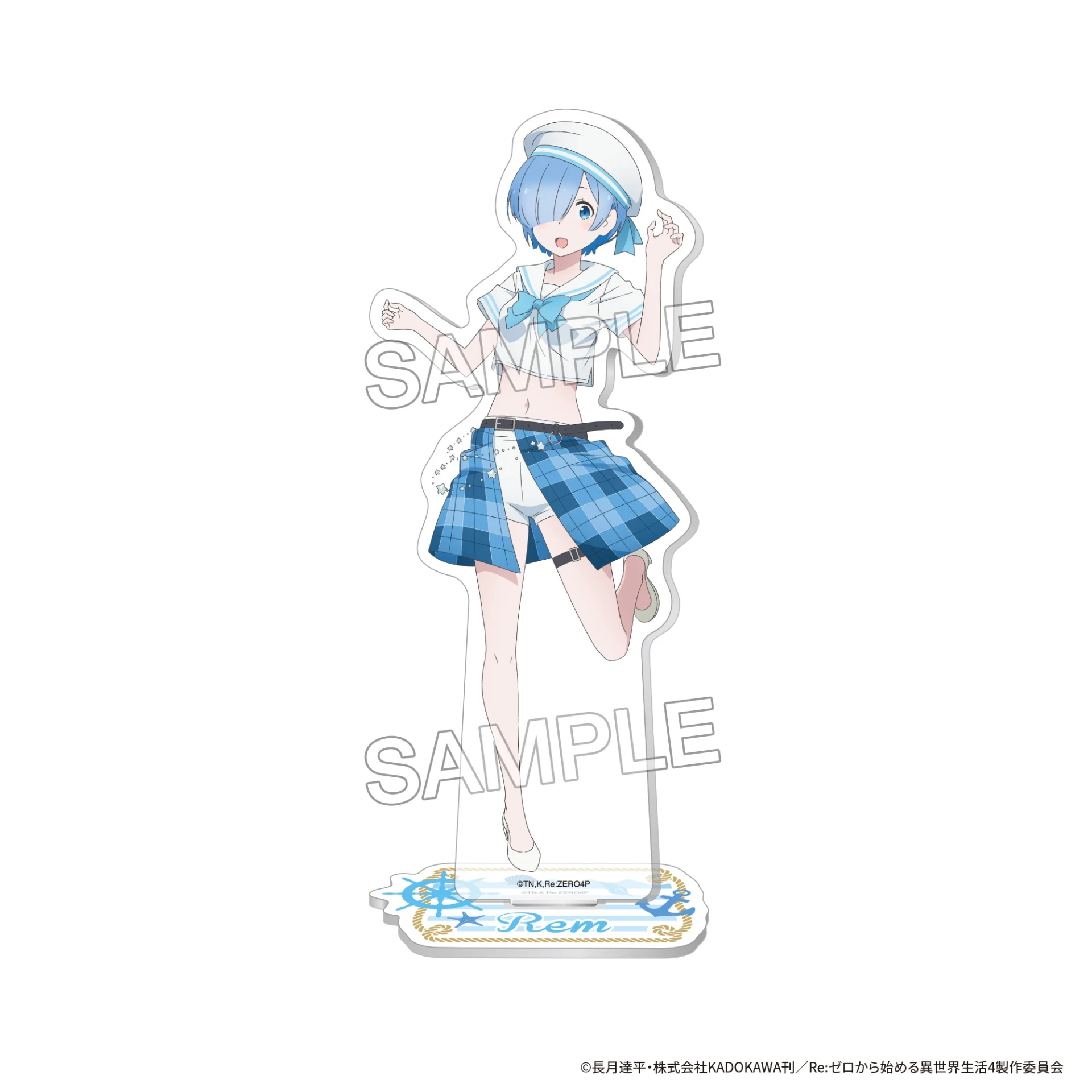 12月預購 角川 Re:從零開始的異世界 航海風服裝ver. 角色壓克力立牌 雷姆 ⚫