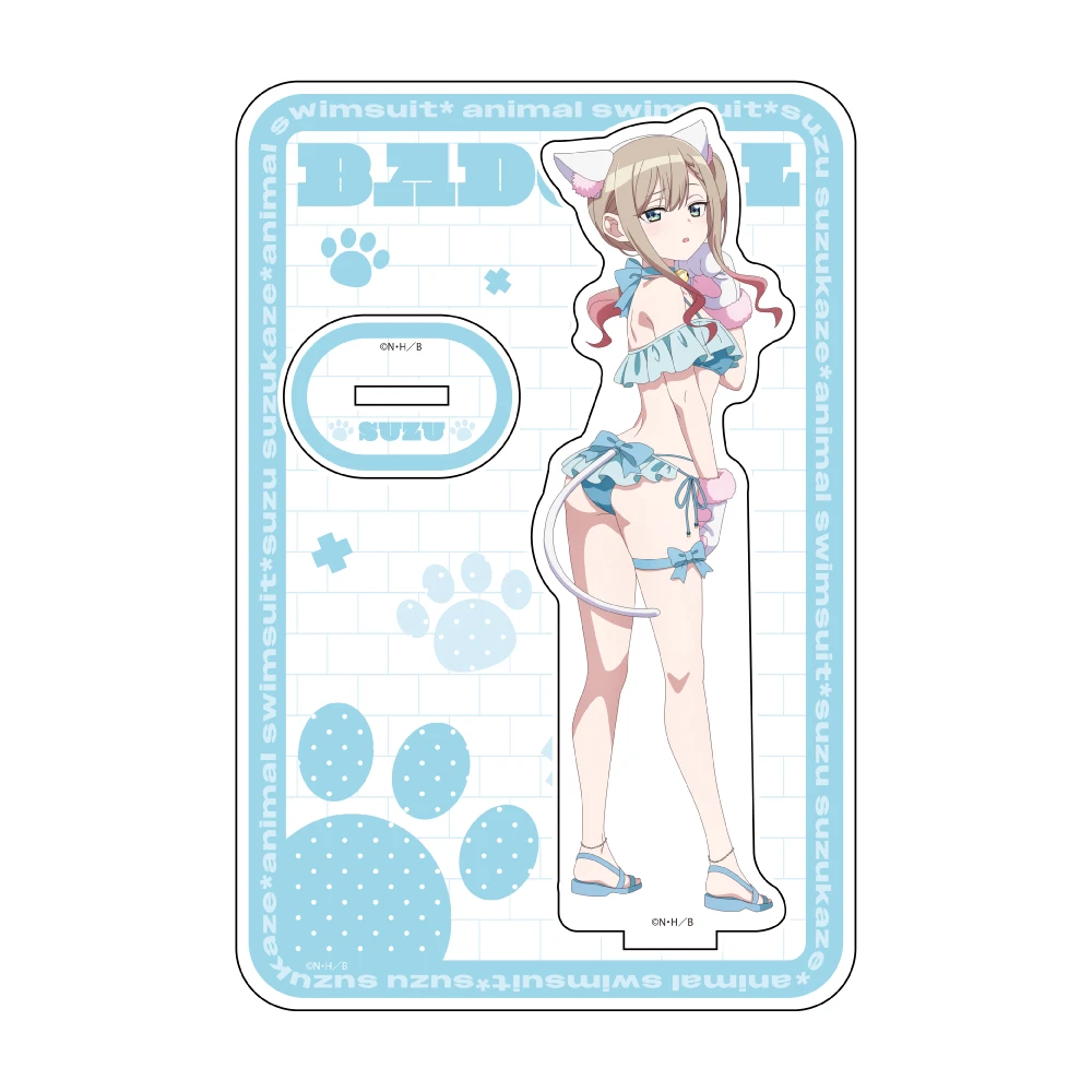 12月預購 窗簾魂 Bad Girl 不良少女 動物泳裝 角色壓克力立牌 涼風涼 ⚫
