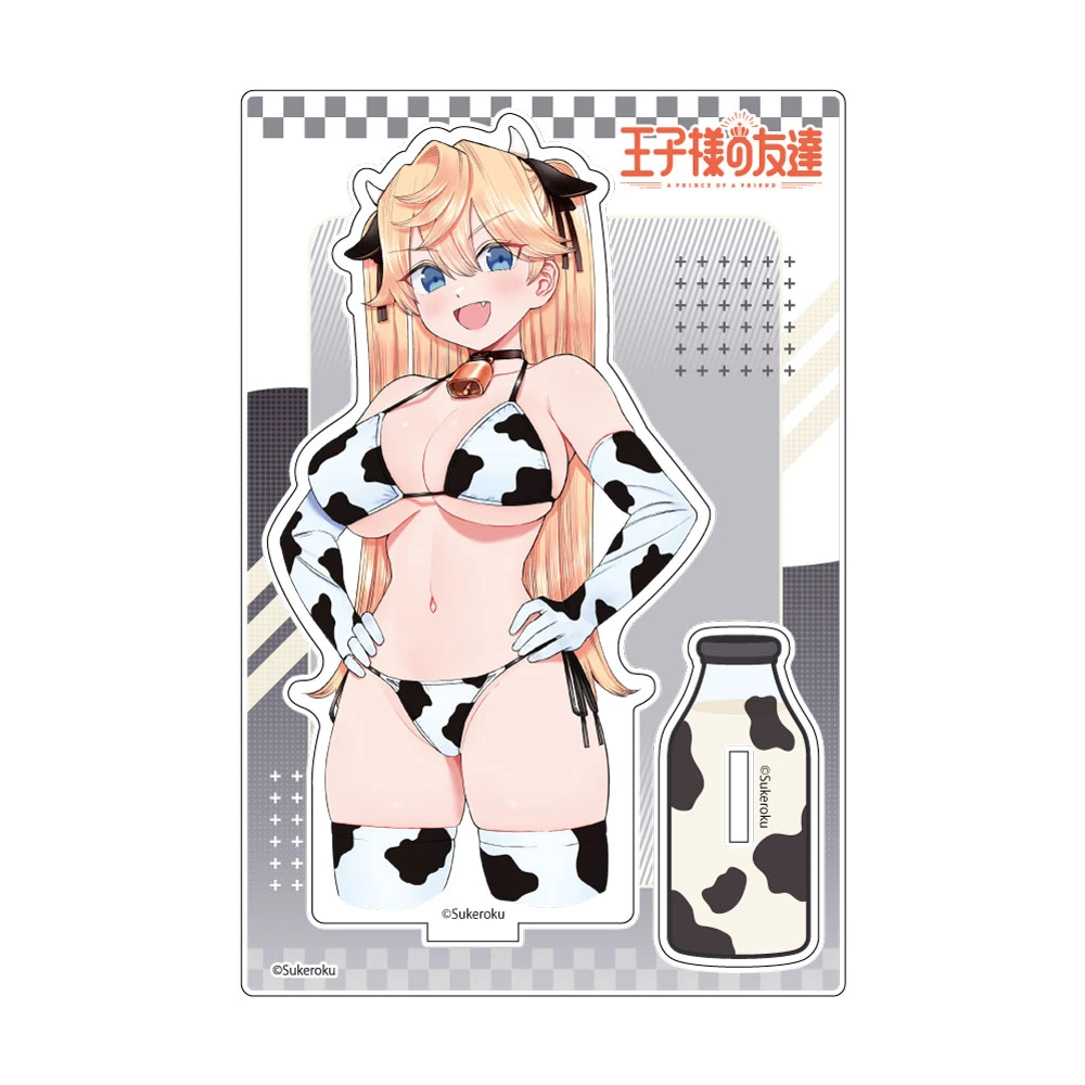 12月預購 窗簾魂 王子大人的朋友 角色壓克力立牌 赤井柚希 乳牛泳裝 ⚫