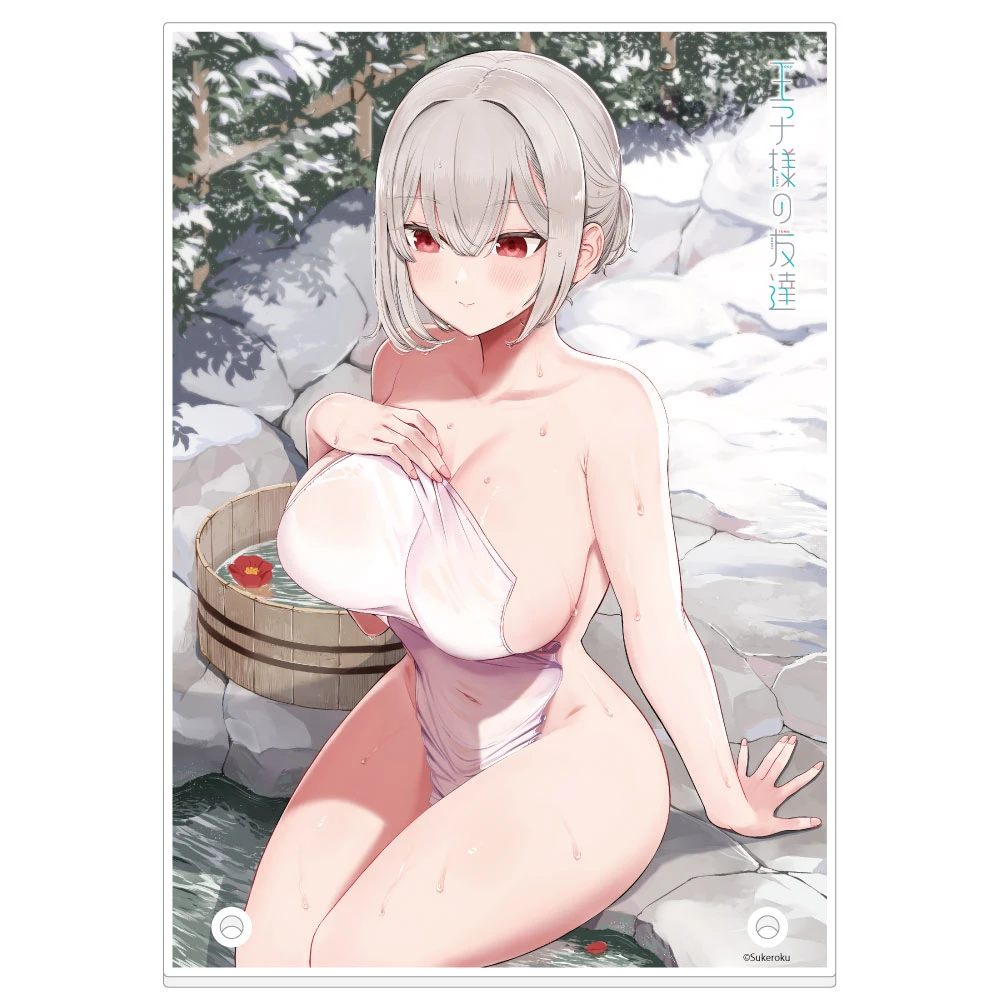 12月預購 窗簾魂 王子大人的朋友 A5壓克力板畫 藍田美明 温泉 ⚫