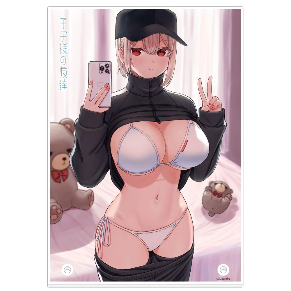12月預購 窗簾魂 王子大人的朋友 A5壓克力板畫 藍田美明 自拍 ⚫