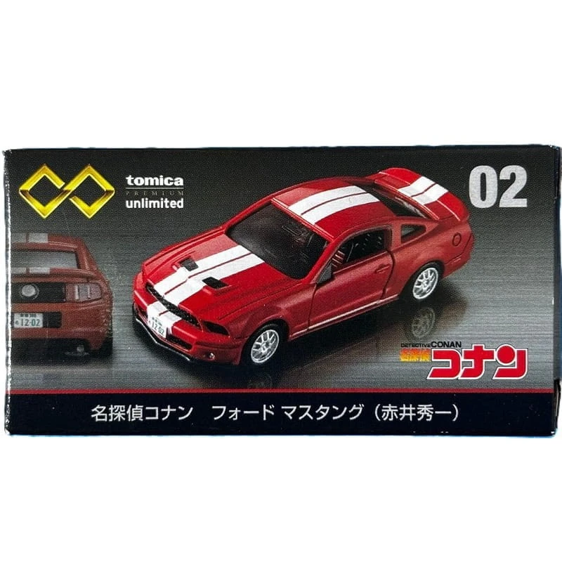27年4月預購 TOMICA 多美小汽車 無極限PRM 赤井秀一 福特 野馬 附展示底座