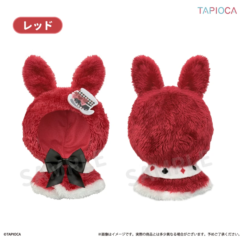 1月預購 TAPIOCA 推活 推し活 15cm娃用 愛麗絲夢遊仙境 兔耳斗篷 娃衣 紅色 ⚫
